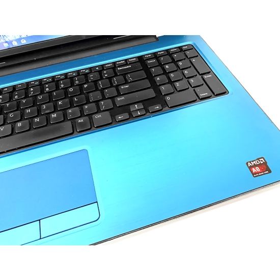 Laptop Dell Czterordzeniowy A8 Radeon 6GB 640GB LED17 Win10 Notebook